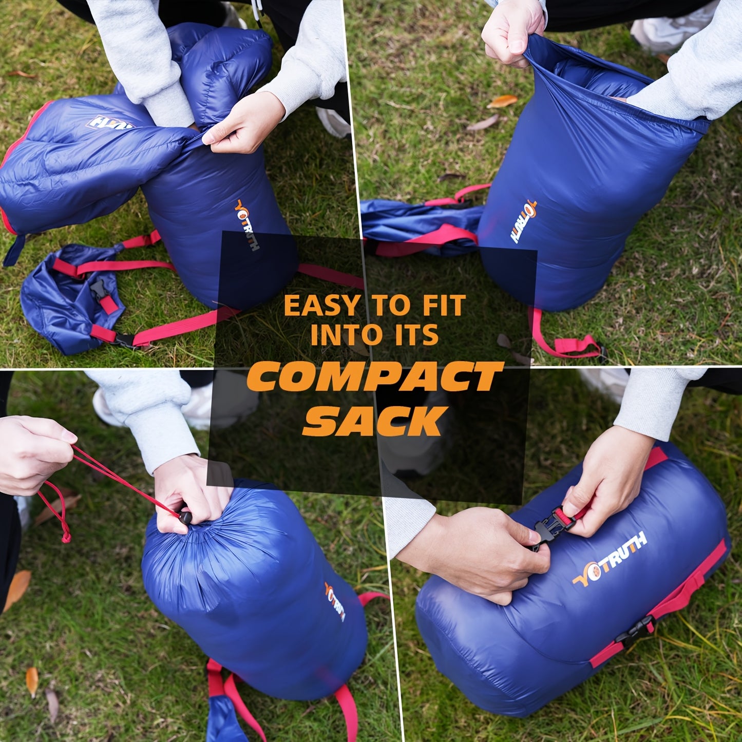 Duck Down 20F Mummy Sleeping Bag 650 Fill for Backpacking