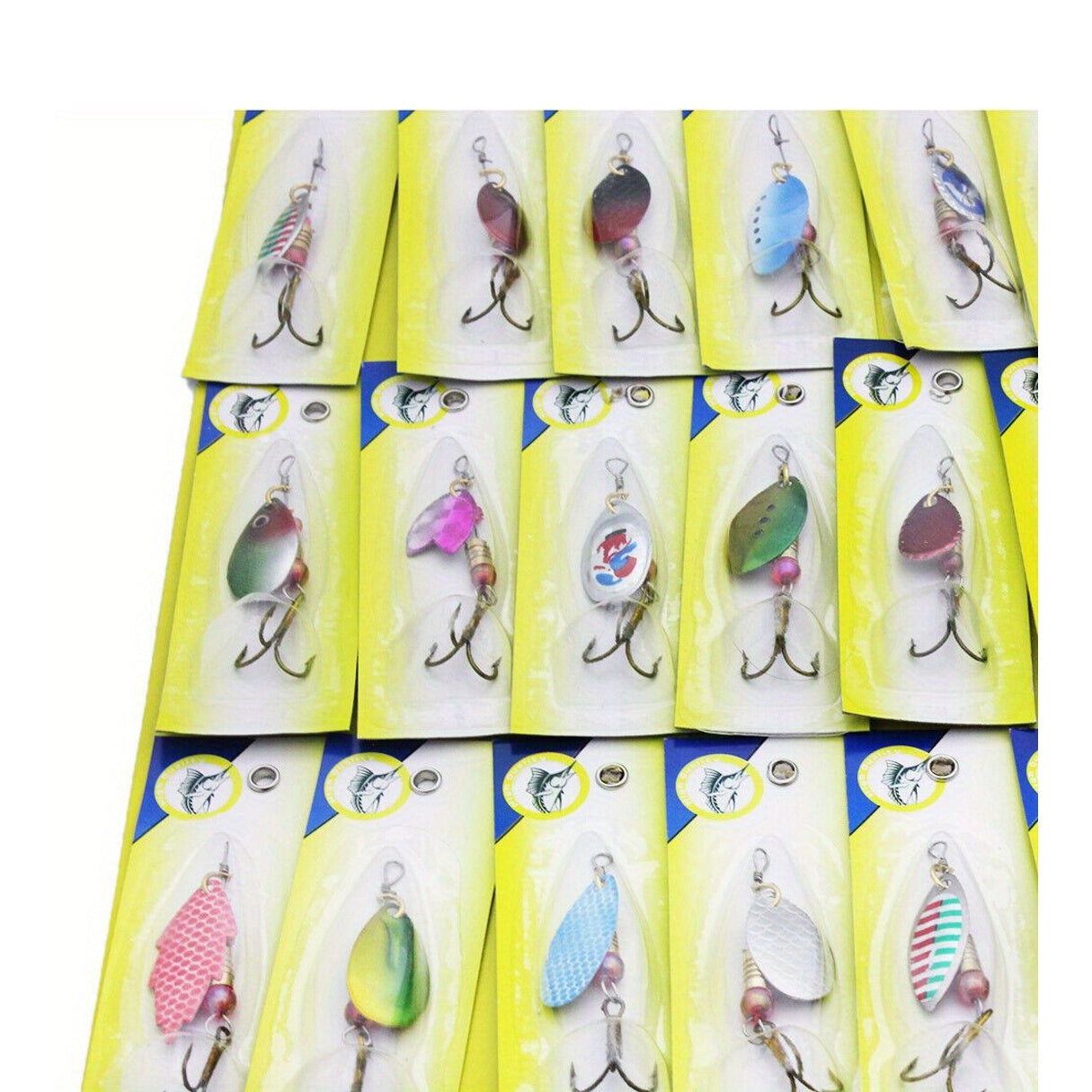 Stainless Steel Spinnerbait Set For Freshwater And Saltwater Fishing